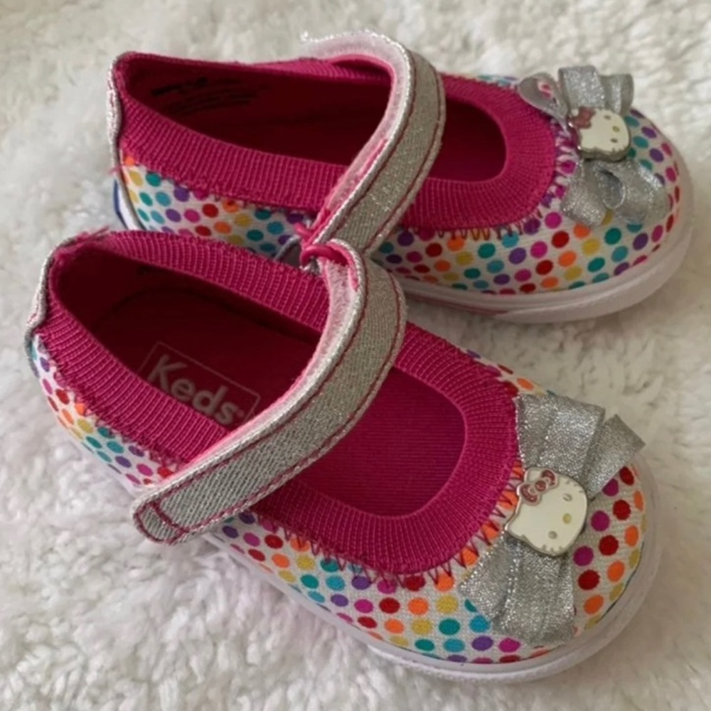 Keds Hello Kitty rainbow shoes size 3